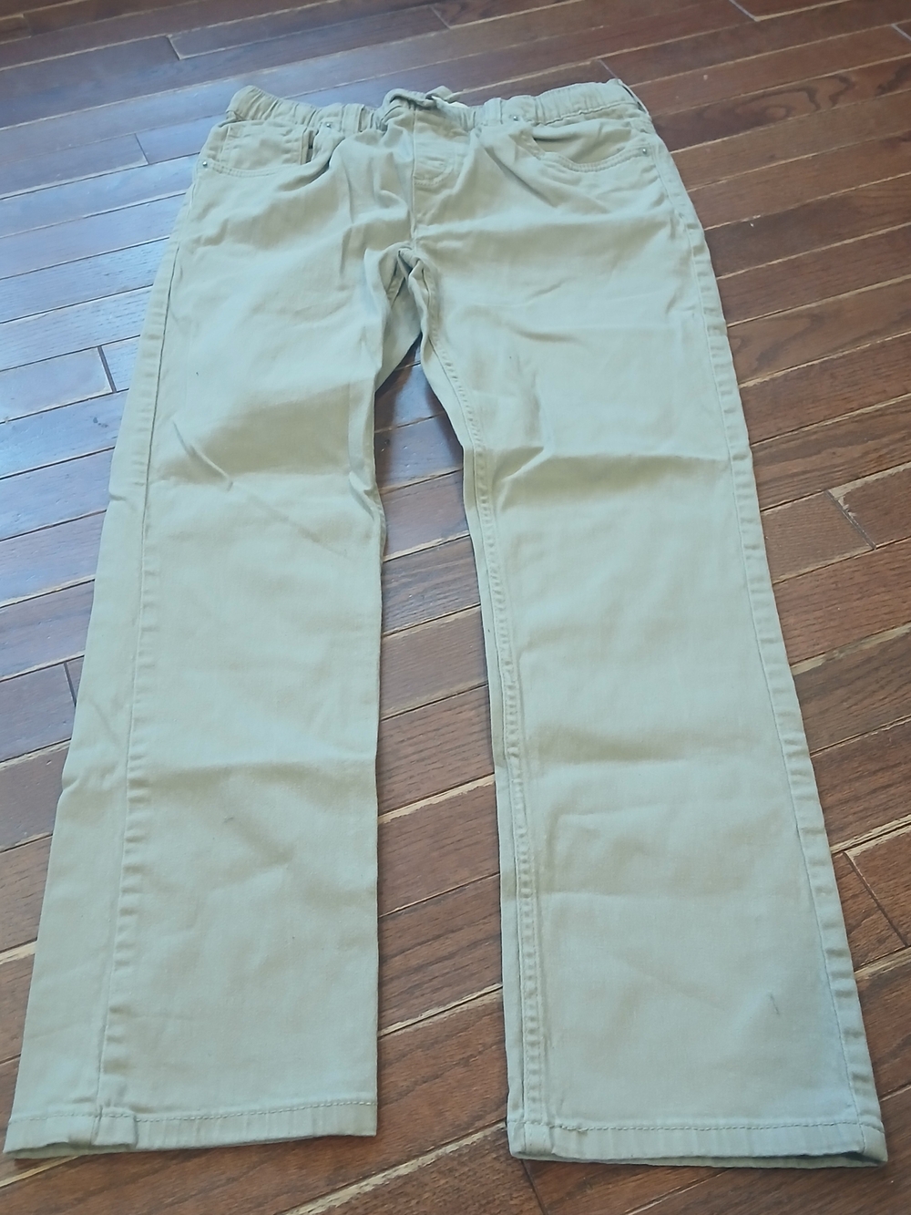 Levi's Kids Pull-On Chino Pants in Light Khaki Sz 16 Reg ( 28x30) Uniform School - Picture 5 of 7